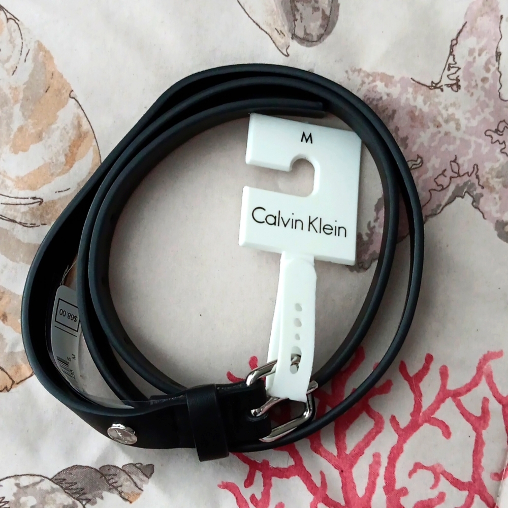 Ladies Black Calvin Klein Belt